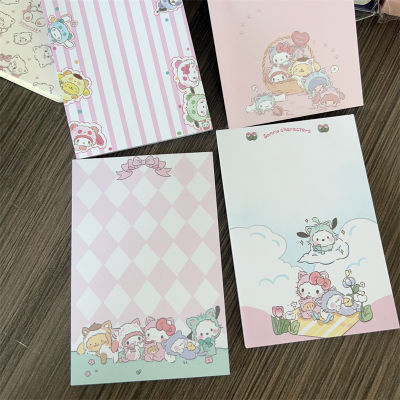 4PCS Sanrio Kuromi sticky note cartoon cute pad Stickable note