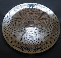 ฉิ่ง Vansir Cymbals ปริมาณต่ำ16เงิน/น้ำเงิน // รุ้ง/แดง/ดำเงียบปิดเสียงฉิ่งสำหรับการปฏิบัติ