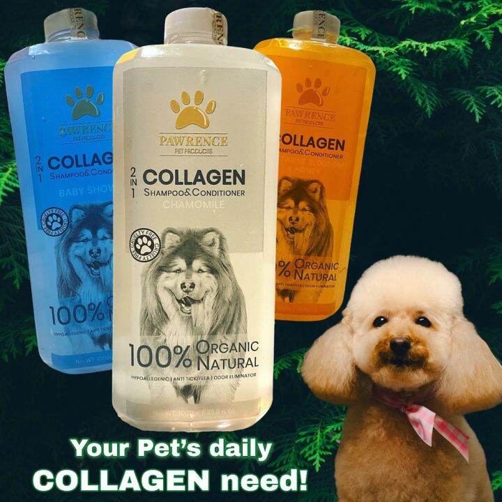 Pawrence 2in1Collagen Pet Shampoo Conditioner Lazada PH