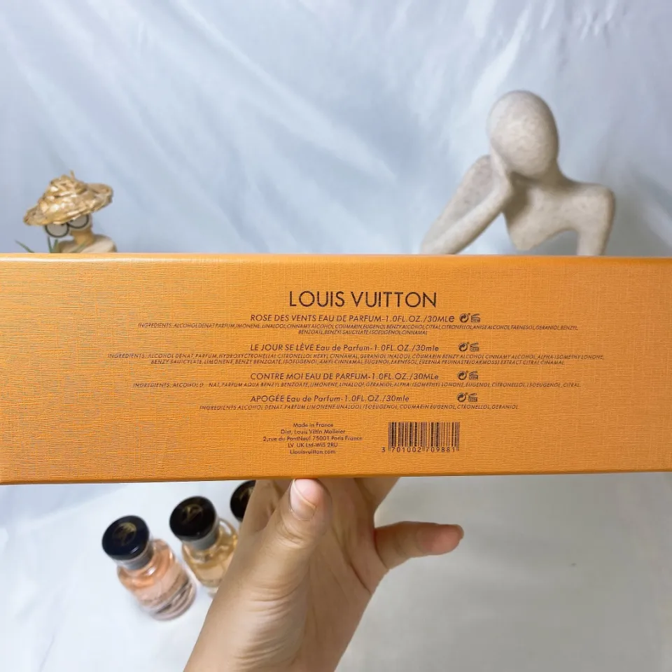 100% Authentic Louis Vuitton Perfume Sample Set 7in1 & 4in1 LV Christmas  Gift Set Perfume Gift Box 4*30ml Perfume for Women LV Perfume perfumes long  lasting scent perfume men perfume women Women