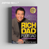 【READY STOCK】English Educational Book RICH DAD POOR DAD Robert Toru Kiyosaki Personal Finance Childrens Books Financial Intelligence Enlightenment Book Economic Investment Enterprise Management