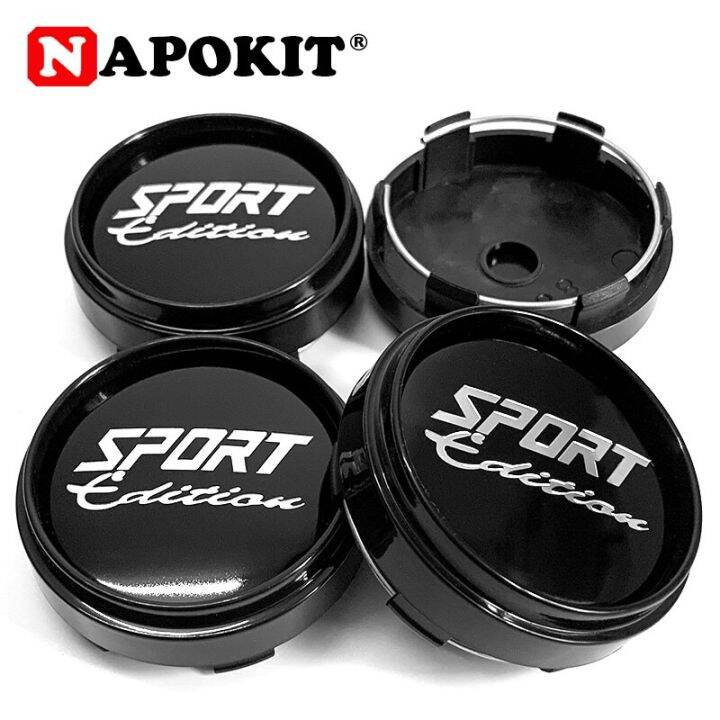 4PCS/Lot 66/62MM Sport Logo Wheel Rim Center Caps Dust-Proof Hub Cap ...