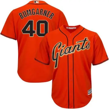 Madison Bumgarner San Francisco Giants Majestic Official Name and Number T-Shirt - Black, Men's, Size: Large