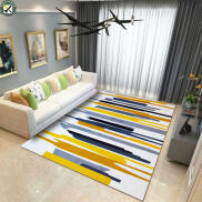 BouPower IN stock Anti-Slip Soft Geometric Pattern Carpet Large Size Home