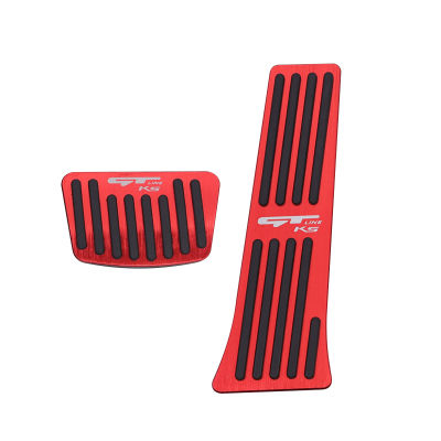 For Kia K5 Optima   Car Foot Pedal Fuel Accelerator Brake Pedal Cover Non Slip Pad Aluminum Alloy Auto Styling Accessori