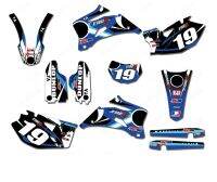 Motocross tema graphlcs backgrounds decals Sticker Kits FOR YAMAHA WR450F WRF450 2007 2008 2009 2010 2011