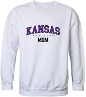 W Republic Kansas Wesleyan Coyotes Seal Fleece Crewneck Sweatshirts