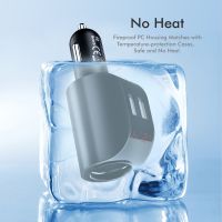 Dual USB Car Charger Digital Display 3.1A Adapter Charger