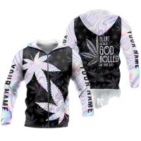 Skull Green Leaf Reggae Trippy Tattoo Psychedelic Tracksuit 3DPrint Harajuku Streetwear Casual Vintage Jacket Hoodies NM7