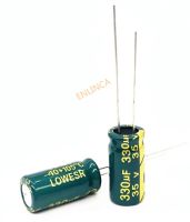 10pcs/lot 35V 330UF 8*16  electrolytic capacitor 330uf 35v 20%