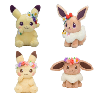 ของตกแต่งฤดูใบไม้ผลิรูปโปเกมอน18ซม. พวงไข่อีสเตอร์ปิกาจู Eevee ตุ๊กตาตุ๊กตาการ์ตูนของเล่นอะนิเมะ Pocket Monster ของขวัญสำหรับเด็ก