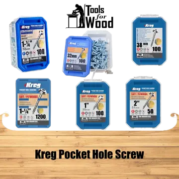 Kreg Tool Company 2-1/2 inch (64 mm) Coarse Thread Blue Kote