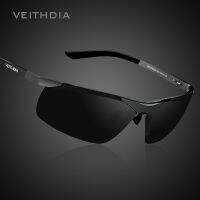 VEITHDIA 2022 nd Mens Polarized Sunglasses Rimless Rectangle Driving Glasses Mirror Sport Mens Sun Glasses For Men 6501