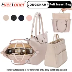 EverToner Felt Base Shaper Fits For LongChamp Le Pliage Handle bag