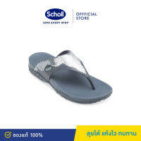 Scholl รองเท้าสกอลล์-คอมเฟ่ซีควิ้น Comfe Sequin รองเท้าแตะคีบ ผู้หญิง รองเท้าสุขภาพ Comfort Sandal เบา ทนทาน