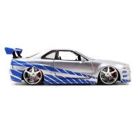 Nissan GTR R34 โมเดลรถเหล็ก 1/24 Fast And Furious