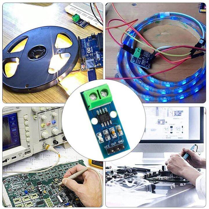 5A Range Current Sensor Board ACS712 Module Power Sensor Board AC/DC