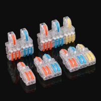 Mini Fast Wire Connector Cable Terminal Block Quick Wiring Connector Cable Connectors Splitter Fast Splice Push-in Terminals