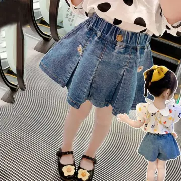 Baby girl jeans store skirt