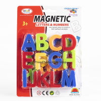 ProudNada Toys ของเล่นเด็ก ตัวอักษร ABC แม่เหล็ก พิมพ์ใหญ่ เล็ก ตัวเลข H.M. TOYS MAGNETIC LETTERS&amp;NUMBERS NO.HM1175A