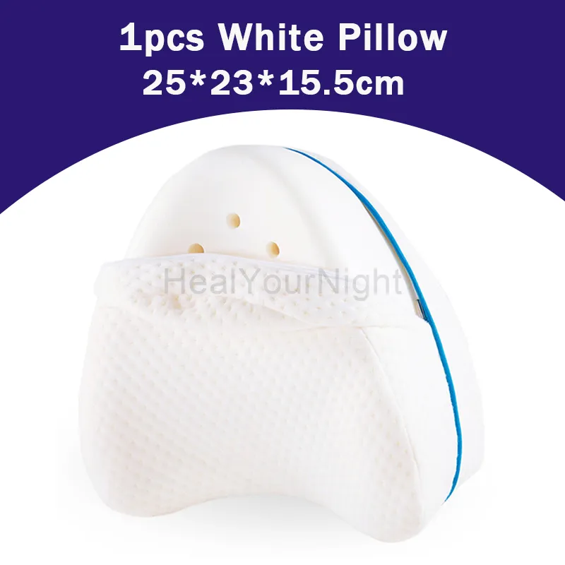 Body Memory Cotton Leg Pillow Home Foam Pillow Sleeping Orthopedic Sciatica  Back Hip Joint for Pain Relief Thigh Leg Pad Cushion