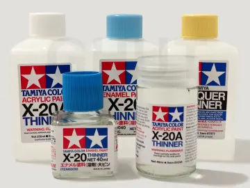 Tamiya X20 Enamel Paint Color Leveling Thinner Coating Remover For