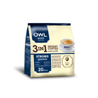 OWL ทรีอินวัน สตรอง อินสแตนท์ คอฟฟี่ (ตรา อาวว์) ( 20ซอง )