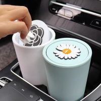 Car Car Trash Can Car Trash Can Car Interior Cartoon Cute Multifunctional Car Front Row Dedicated Mini Storage Bin Storage Cup