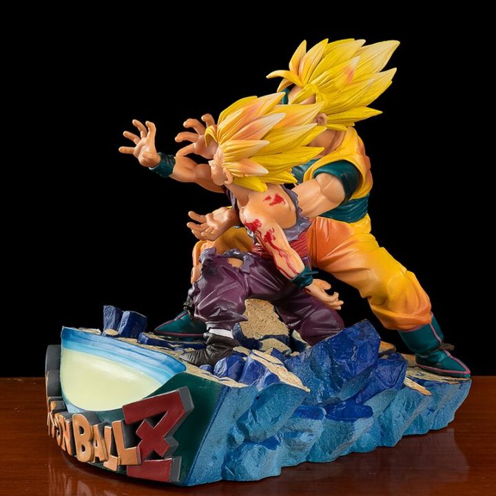 zzooi-17cm-father-and-son-shock-wave-son-goku-son-gohan-action-figure-doll-anime-collection-dragon-ball-z-burdock-figurine-model-toys