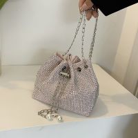 hot【DT】⊙✲♕  Fashion Diamonds Rhinestone Chain Ladies Shoulder Small Crossbody Female Handbags