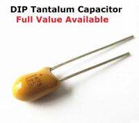 【CW】 5PCS 0.1UF 0.47UF 1UF 2.2UF 4.7UF 10UF 47UF 100UF 16V 25V 35V DIP Tantalum Capacitor 105 475 104 474 225 106 476 107