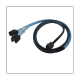 Mini SAS HD36P SFF-8643 to 4XSATA 7P Hard Disk Data Cable Plastic Data Cable Server Transmission Cable Mini SAS Adapter Cable