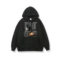 New THE LIFE OF DONDA Graphic Hoodie Hip Hop Rapper Kanye West Hoodies Men Fashion Streetwear Male Oversized Sweatshirt Size XS-4XL