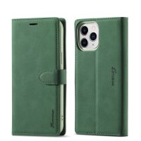 [Woo Fashion Case] สำหรับโทรศัพท์เคสมือถือแม่เหล็ก Iphone 13 Mini บน Pro ฝาปิดหนังมีกระเป๋าเงิน I Max