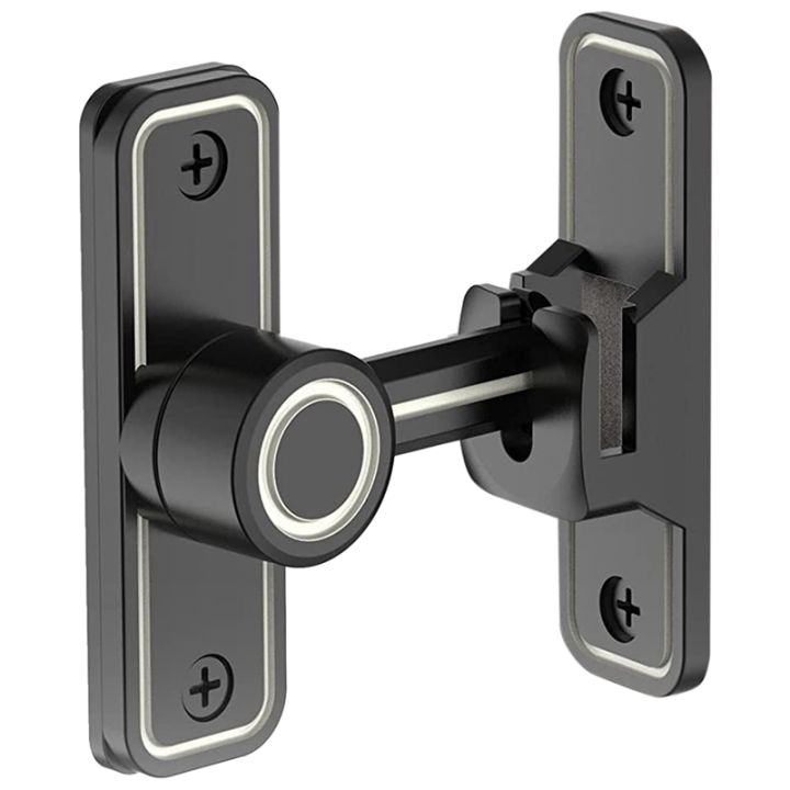 Heavy Duty Gate Latches 90 Degree Right Angle Barn Door Lock AntiTheft