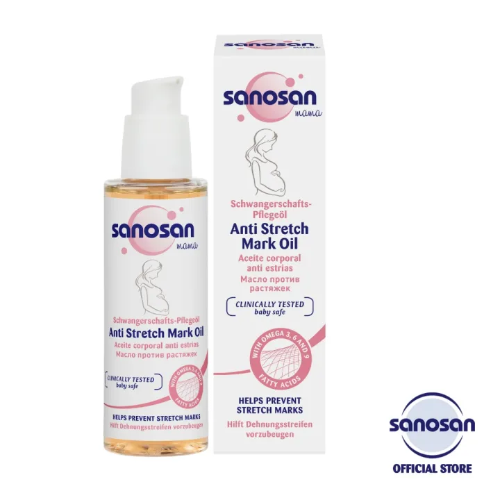 Sanosan Mama Anti-Stretch Mark Oil 100ML | Lazada PH