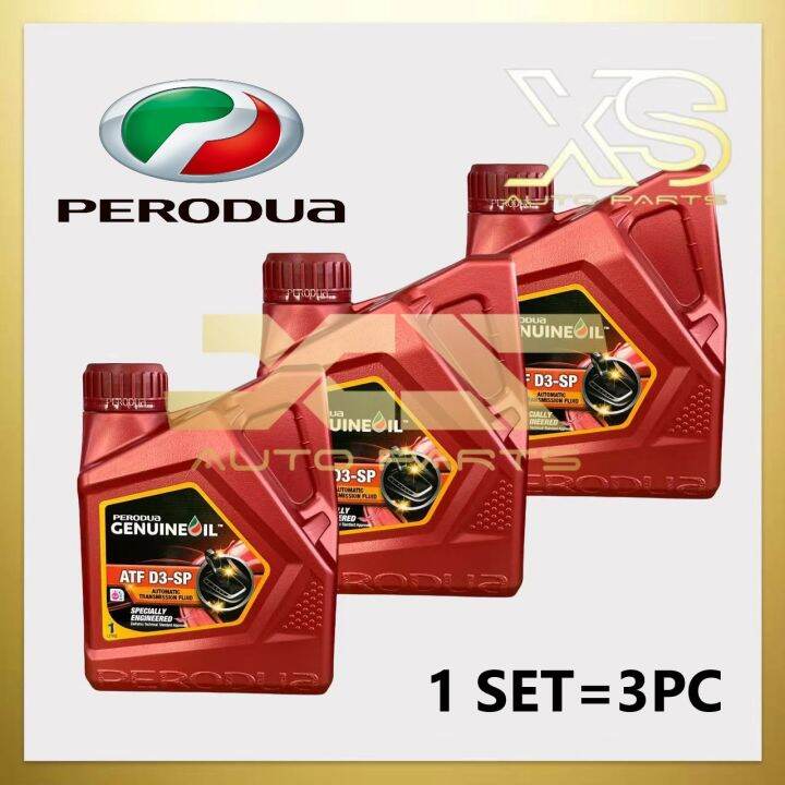 (New Packaging) Perodua ATF SP3 Auto Transmission Fluid GEAR Oil (1L