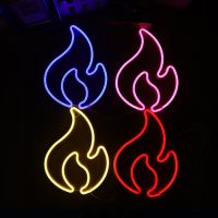 Sign Hanging Wall Lamp Bulbs Night light Store Room Ornaments USB   Battery Powered