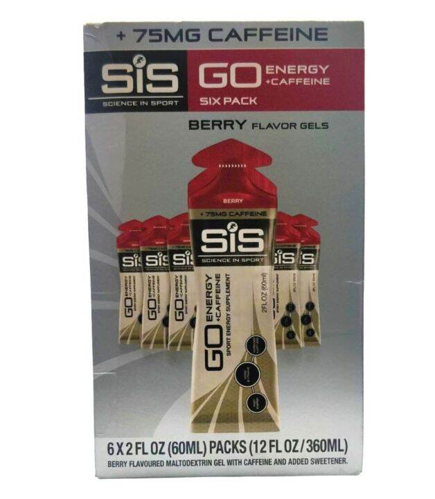 EXPIRY 12/2023 Science In Sport Go Energy Caffeine And Added Sweetener