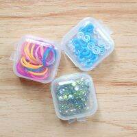 【YF】♟  10/1PCS Small Boxes Plastic Jewelry Storage Earrings Rings Beads Earplug Protection