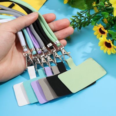 Universal Adjustable Phone Lanyard Anti-lost Lanyard Strap Detachable Colorful Neck Cord Phone Safety Tether Keychain Chain Rope