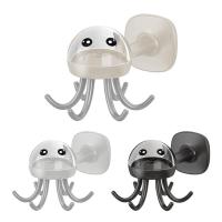 Hat Hanger Rotatable Octopus Shape Hanger Hooks for Clothes Reusable Coat Hanger With Hat Hook Decorative and Reusable Robe Backpack Hooks for Bathroom Mudroom Bedroom impart