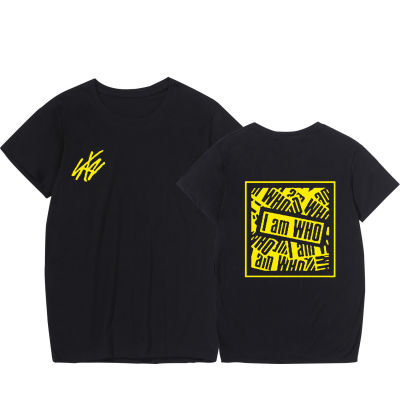 KPOP Stray Kids T Shirt StrayKids 2019 Streetwear JISUNG WOOJIN MINHO CHANGBIN FELIX Hip Hop Short Sleeve Cotton T-Shirt Women