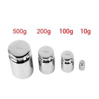 200g 500g Silver Calibration Weight Chrome Plating Gram For Weigh Scale