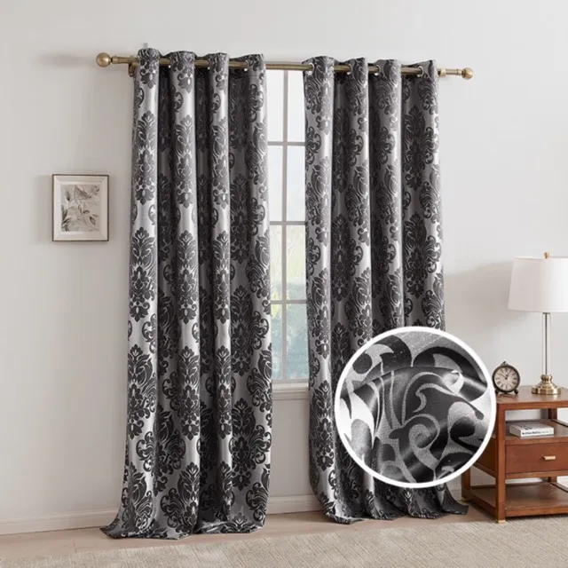 【Spot in Manila】1pc Curtains for Living Room Bedroom Faux Silk Unlined