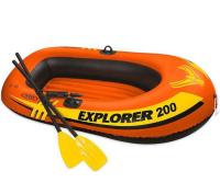 Outdoor inflatable boat kayak tour lake fishing hand paddle boat paddle water play rafting boat