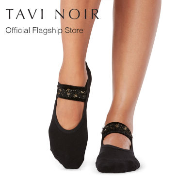 Tavi Noir แทวี นัวร์ ถุงเท้ากันลื่นไม่แยกนิ้วเท้า รุ่น Lola (Golden Goddess Collection)