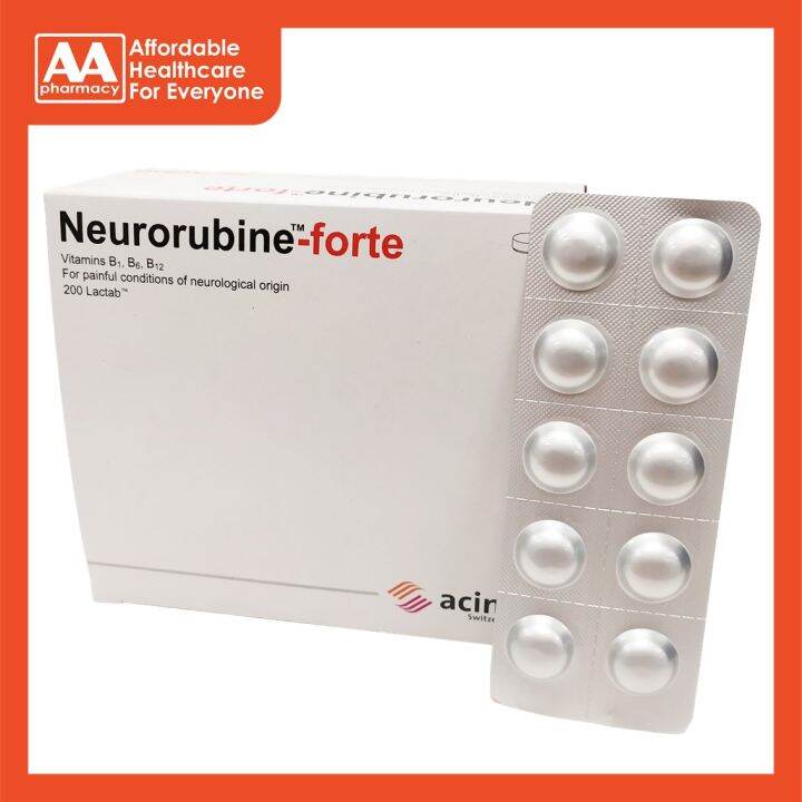 NeurorubineForte Lactab 200's Lazada