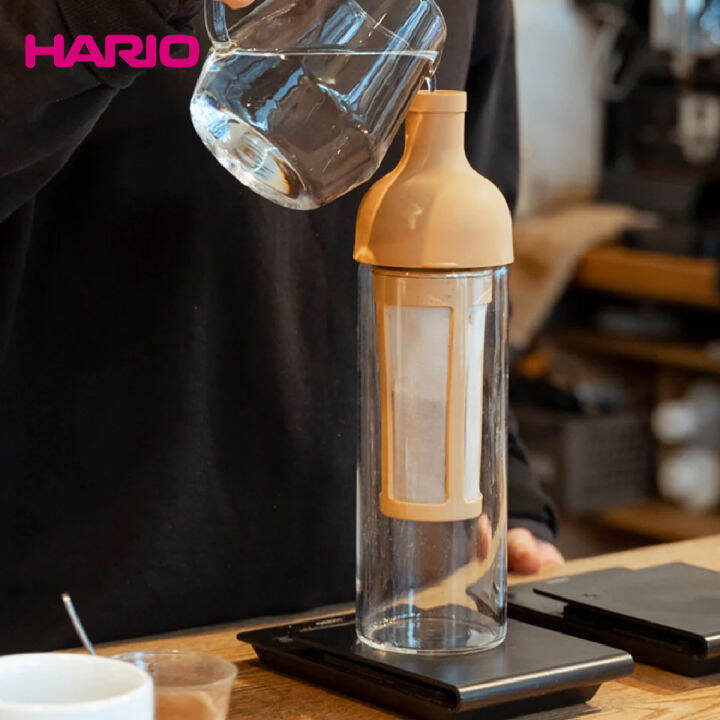 Hario cold brew filter in coffee bottle ขวดชงกาแฟสกัดเย็น ขวดกาแฟ