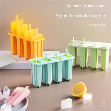 Ice Cream Molds with Popsicle Sticks, Reusable Popsicle Sticks - China Ice  Cream Mold and Popsicle Molds price